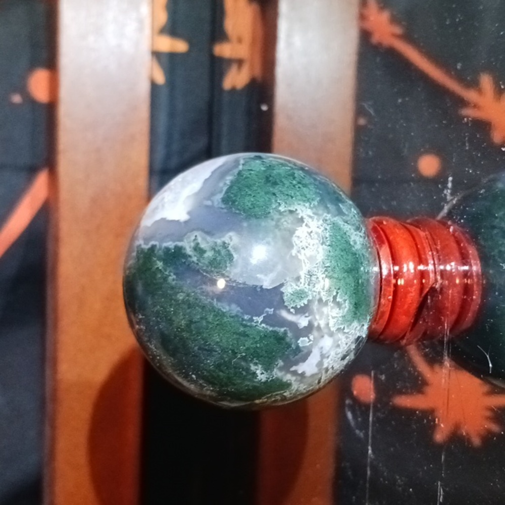 Moss Agate Sphere